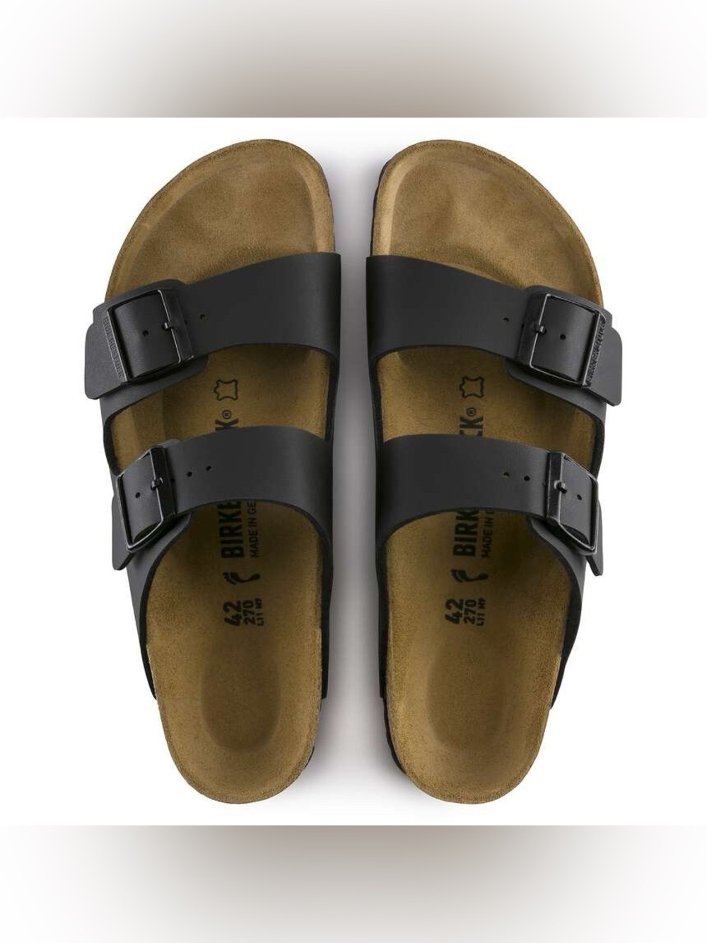 BIRKENSTOCK ARIZONA SANDALS IN BLACK ✨